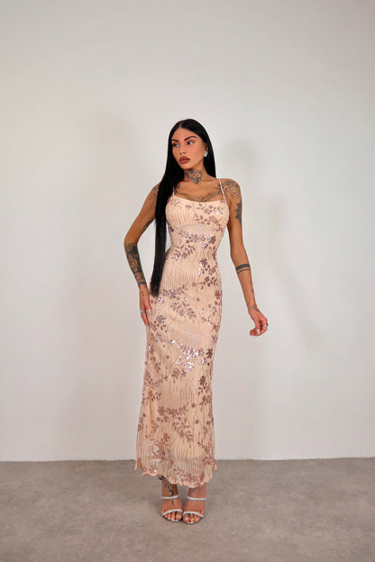 Abito Adeline - Champagne