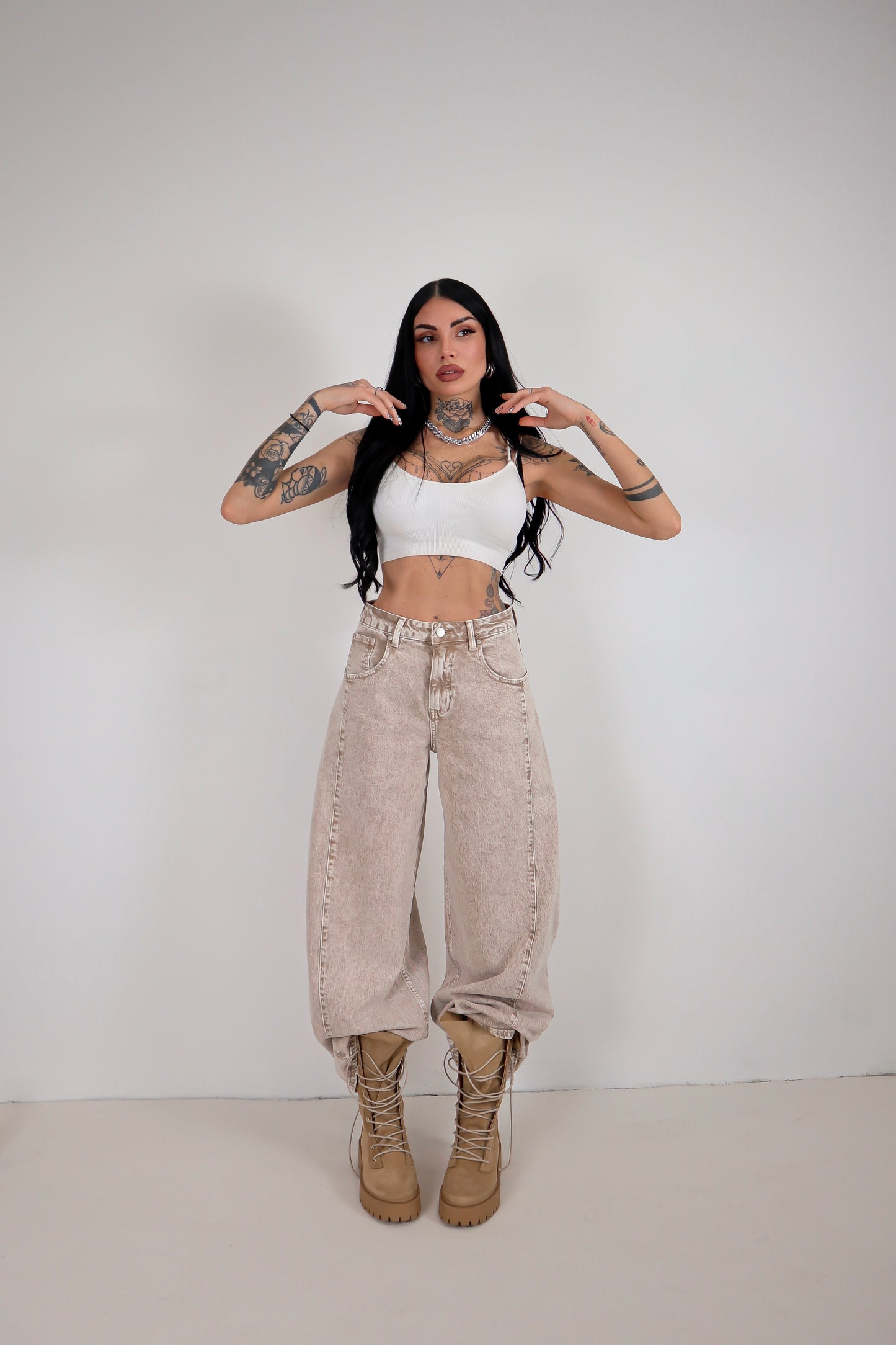 Jeans Sabbiato Ambra