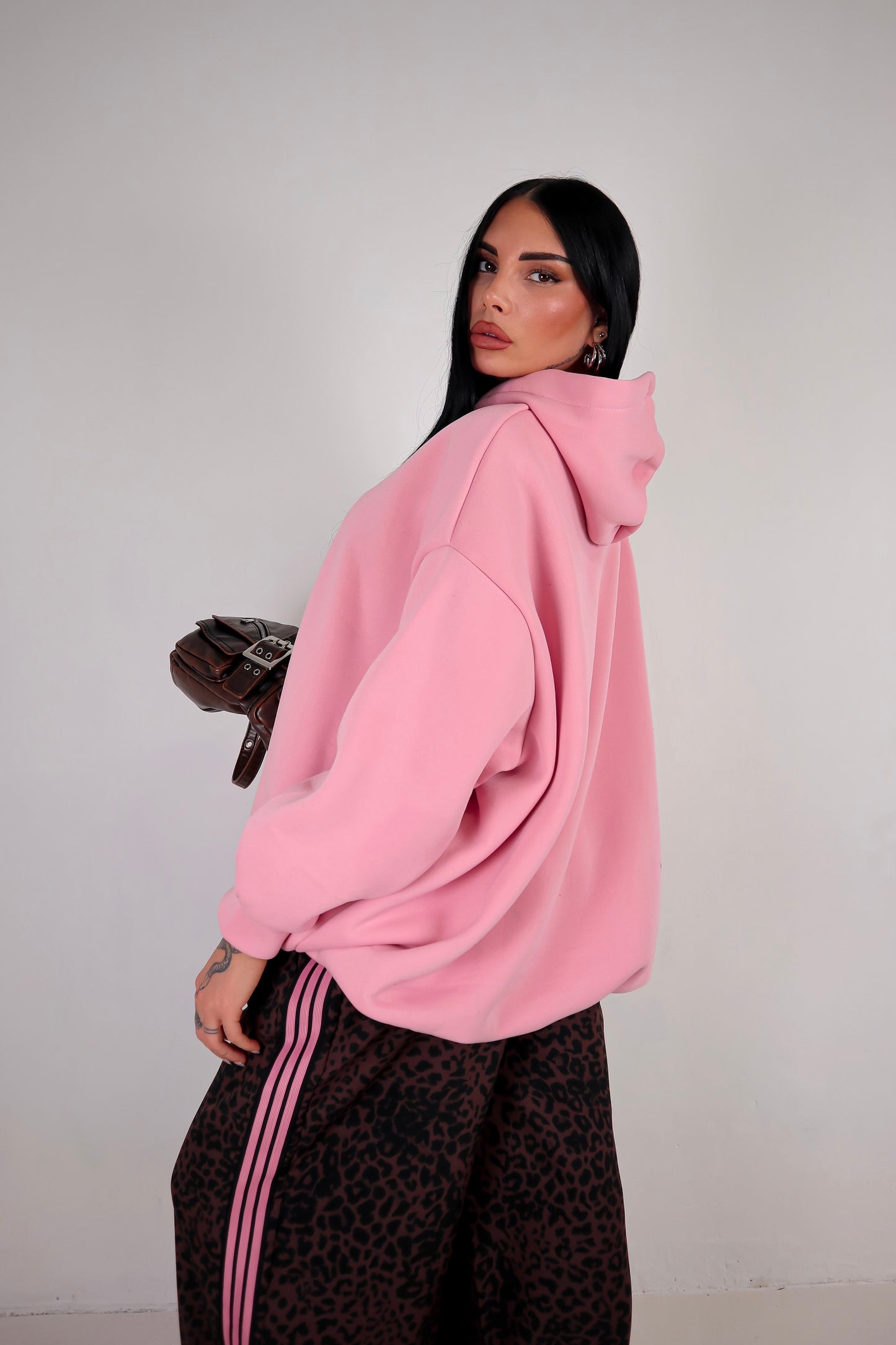 Felpa Extra Over - Rosa