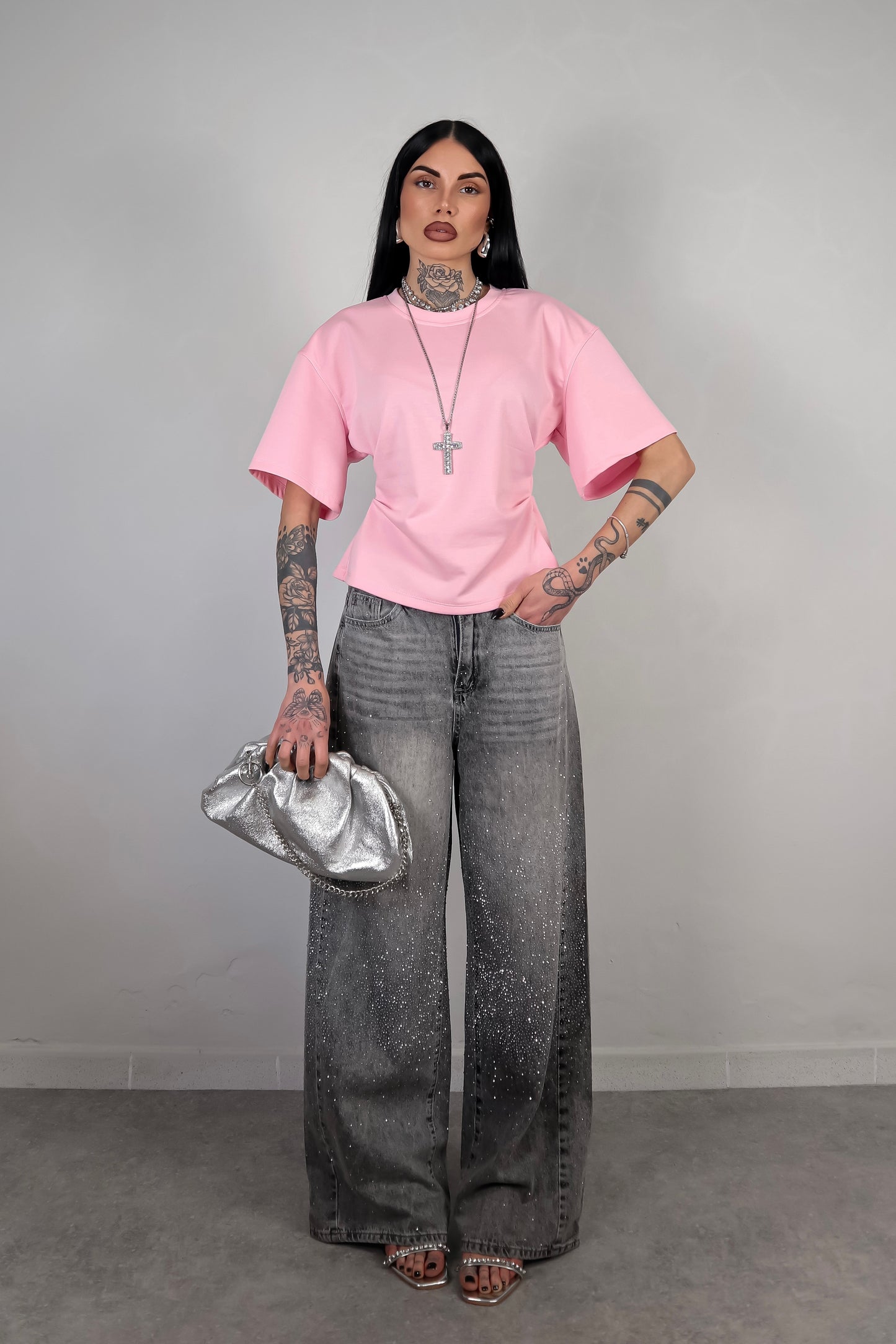 Maglia Punto Vita - Rosa
