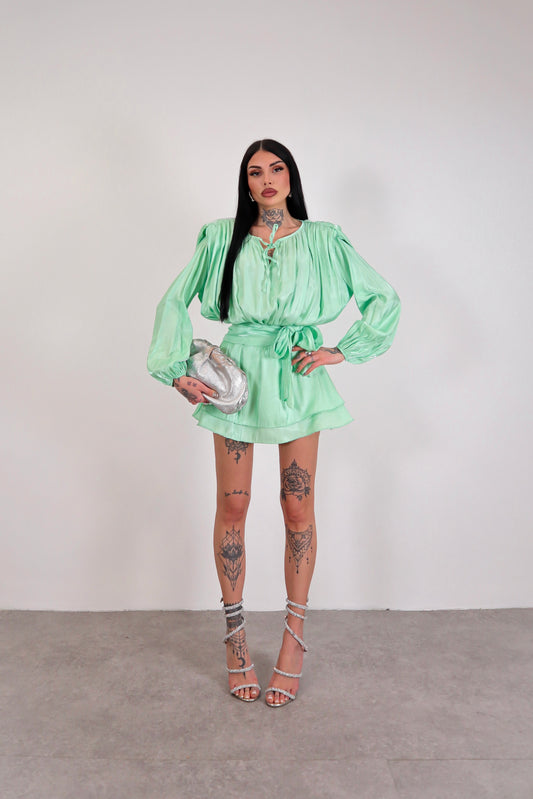 Abito Eterea - Verde fluo