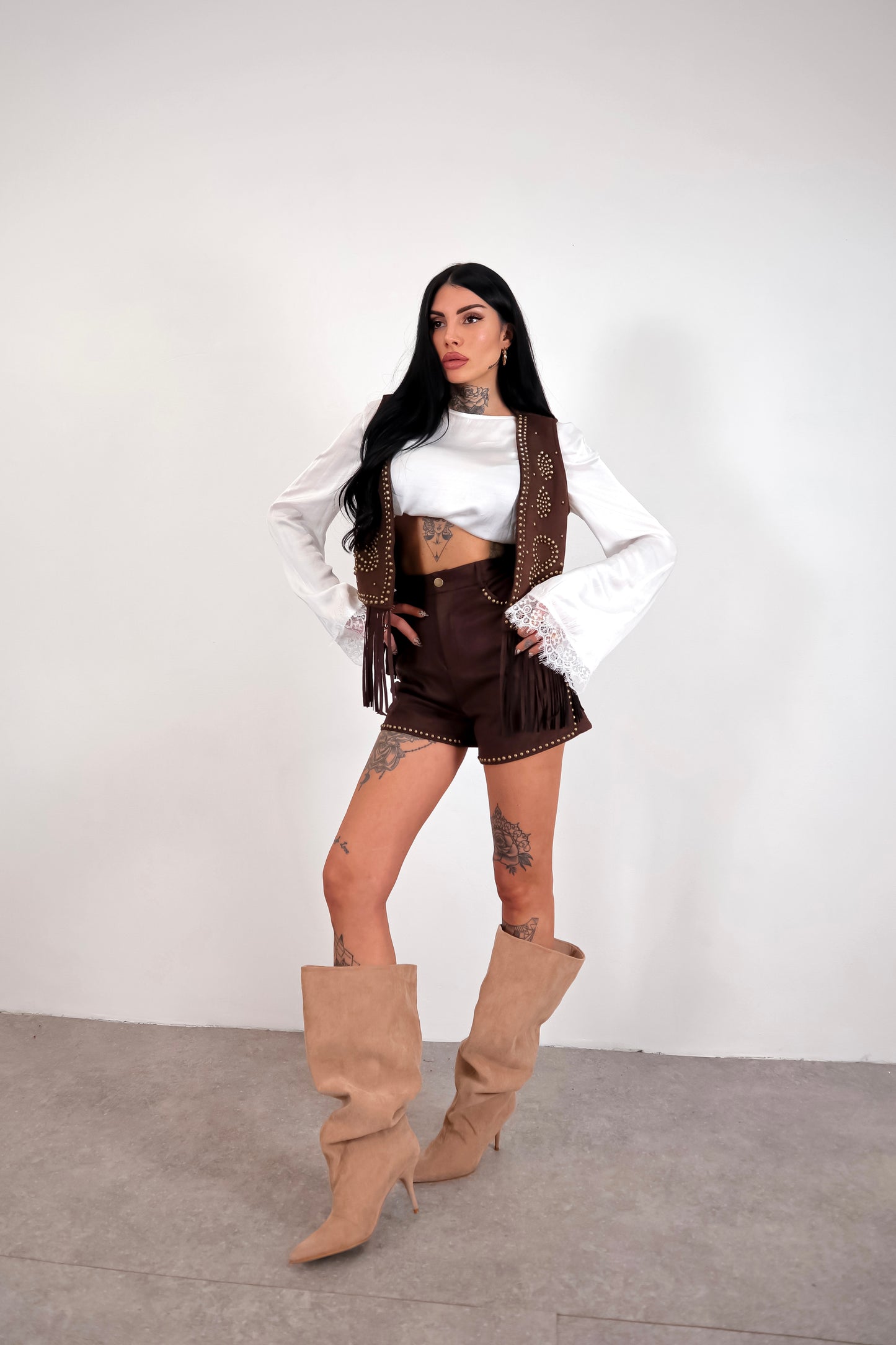 Completo Dafne - Marrone
