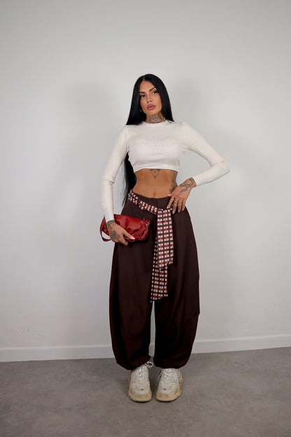 Pantalone Magghy - Marrone