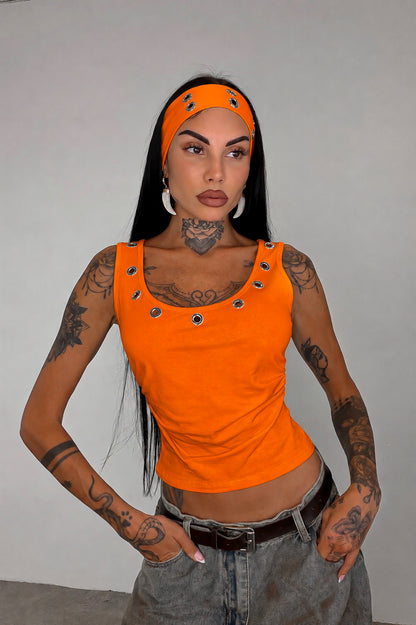 Set Canotta + Fascia - Arancione