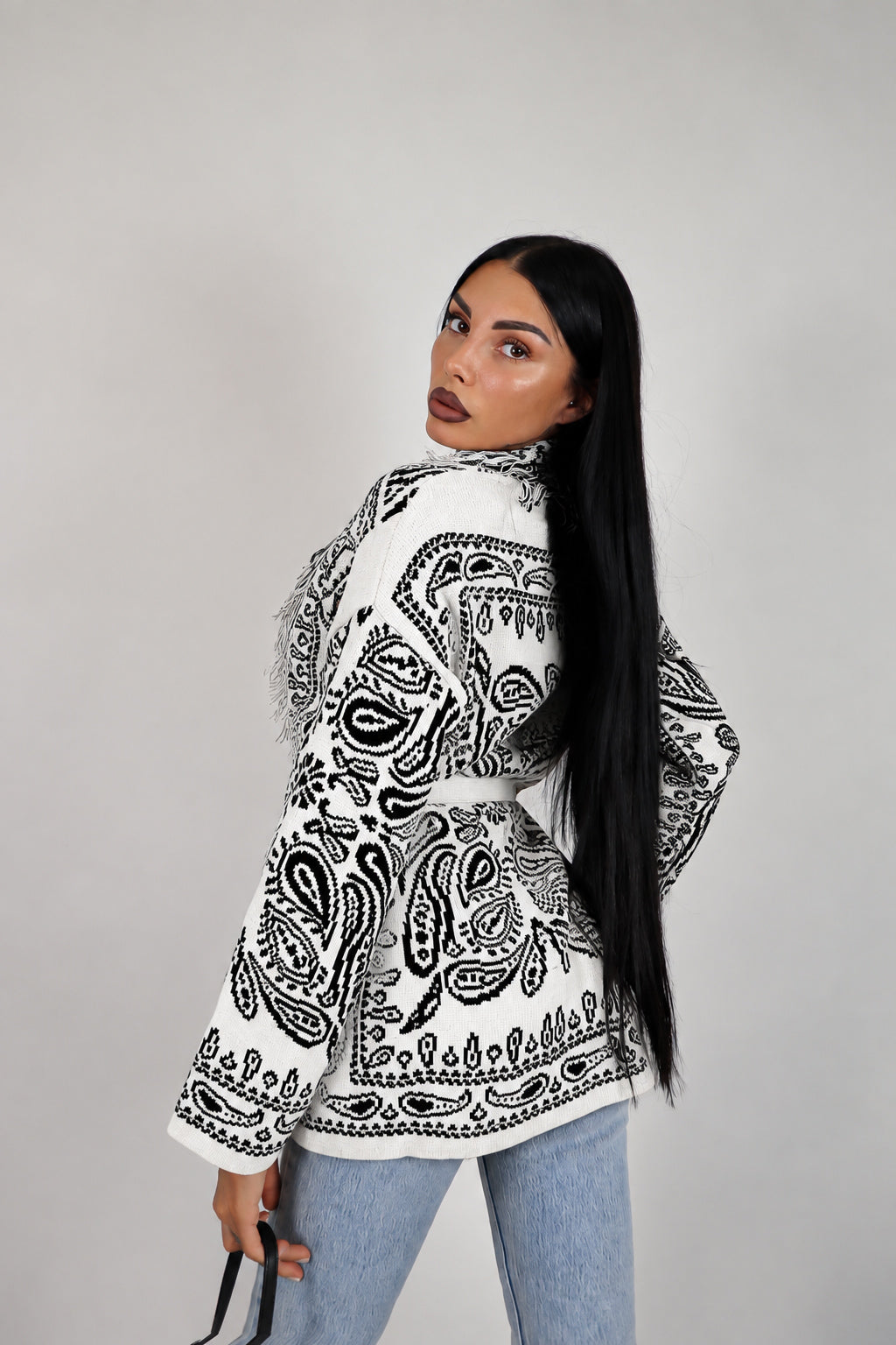 Cardigan Perù - Bianco