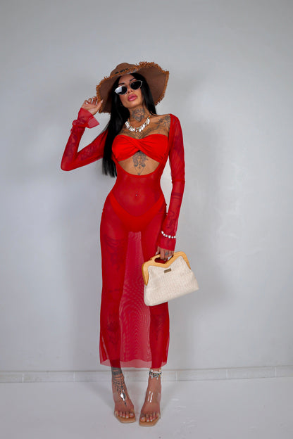 Set Bikini Malaga - Rosso