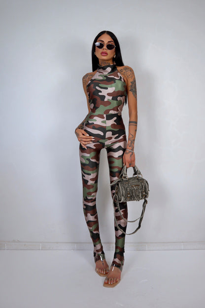 Tuta intera Carmen - Militare