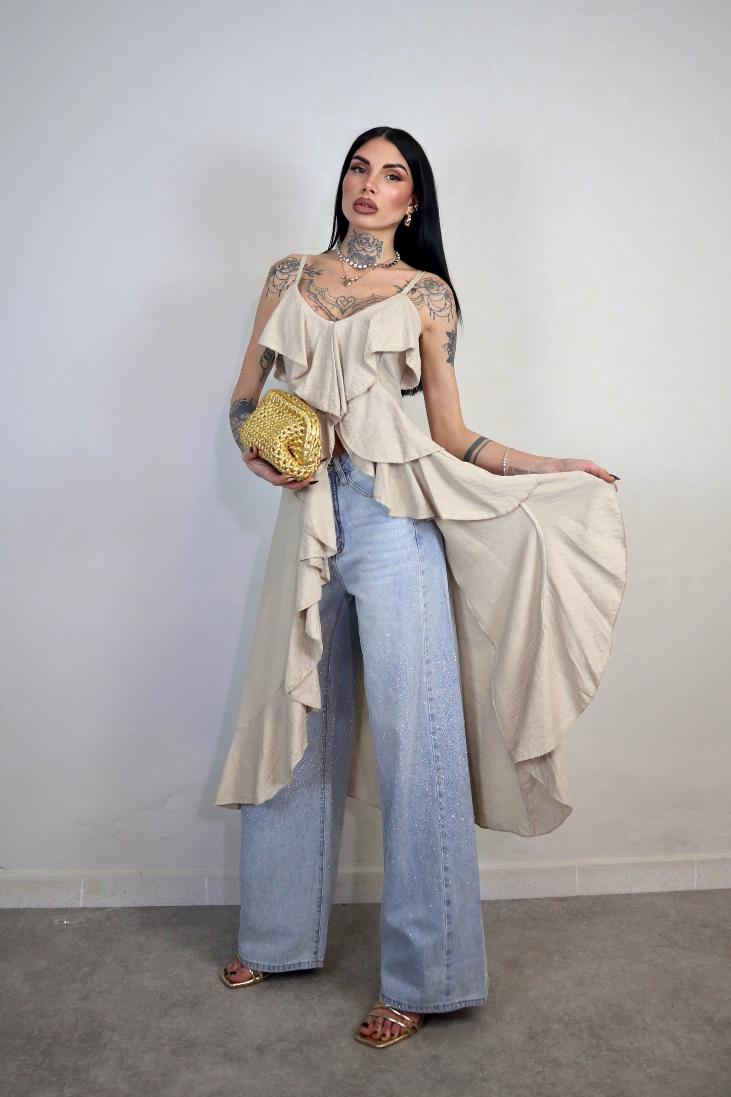 Top Amelia - Beige
