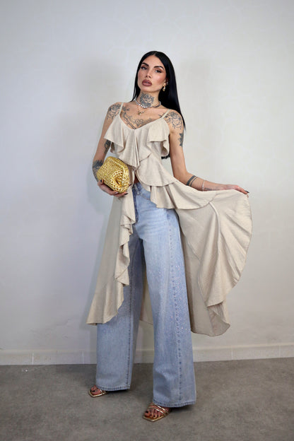Top Amelia - Beige