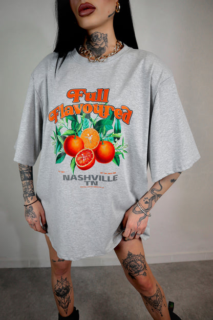 T-Shirt over Juice - Grigio