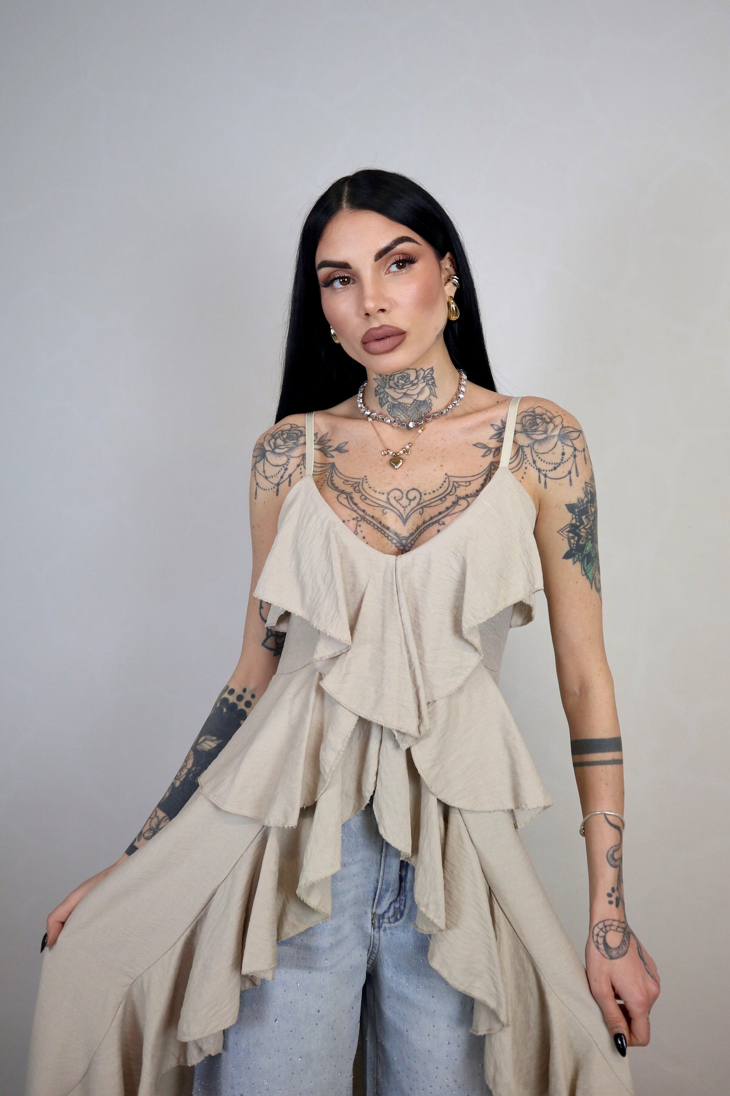 Top Amelia - Beige