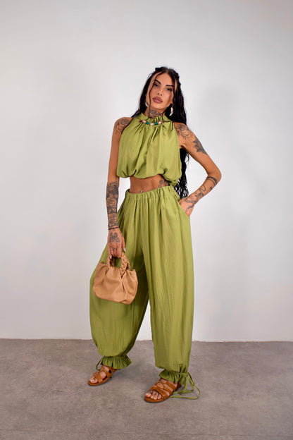 Completo Zainab - Verde pistacchio