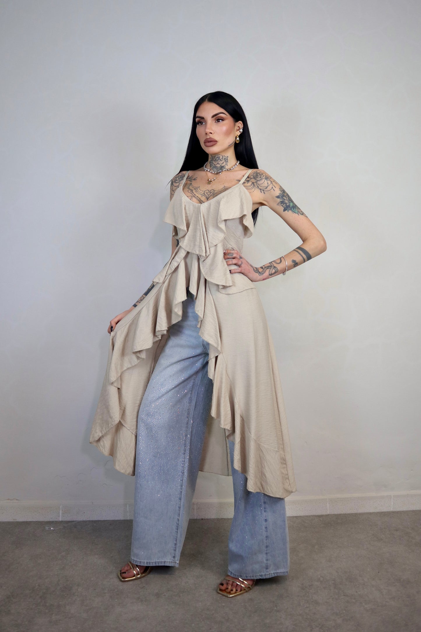 Top Amelia - Beige