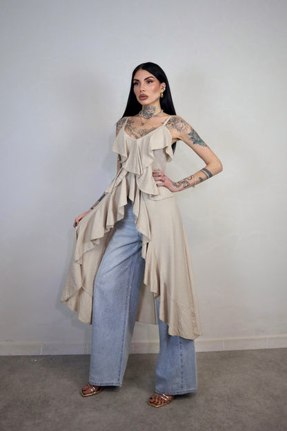 Top Amelia - Beige