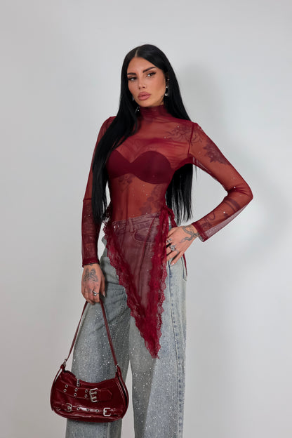 Maglia Alma - Bordeaux