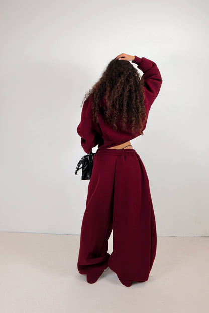 Completo Tuta Bold - Bordeaux