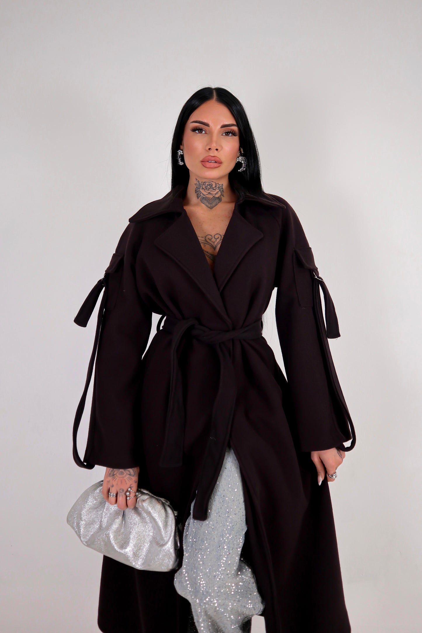 Cappotto Cargo - Marrone
