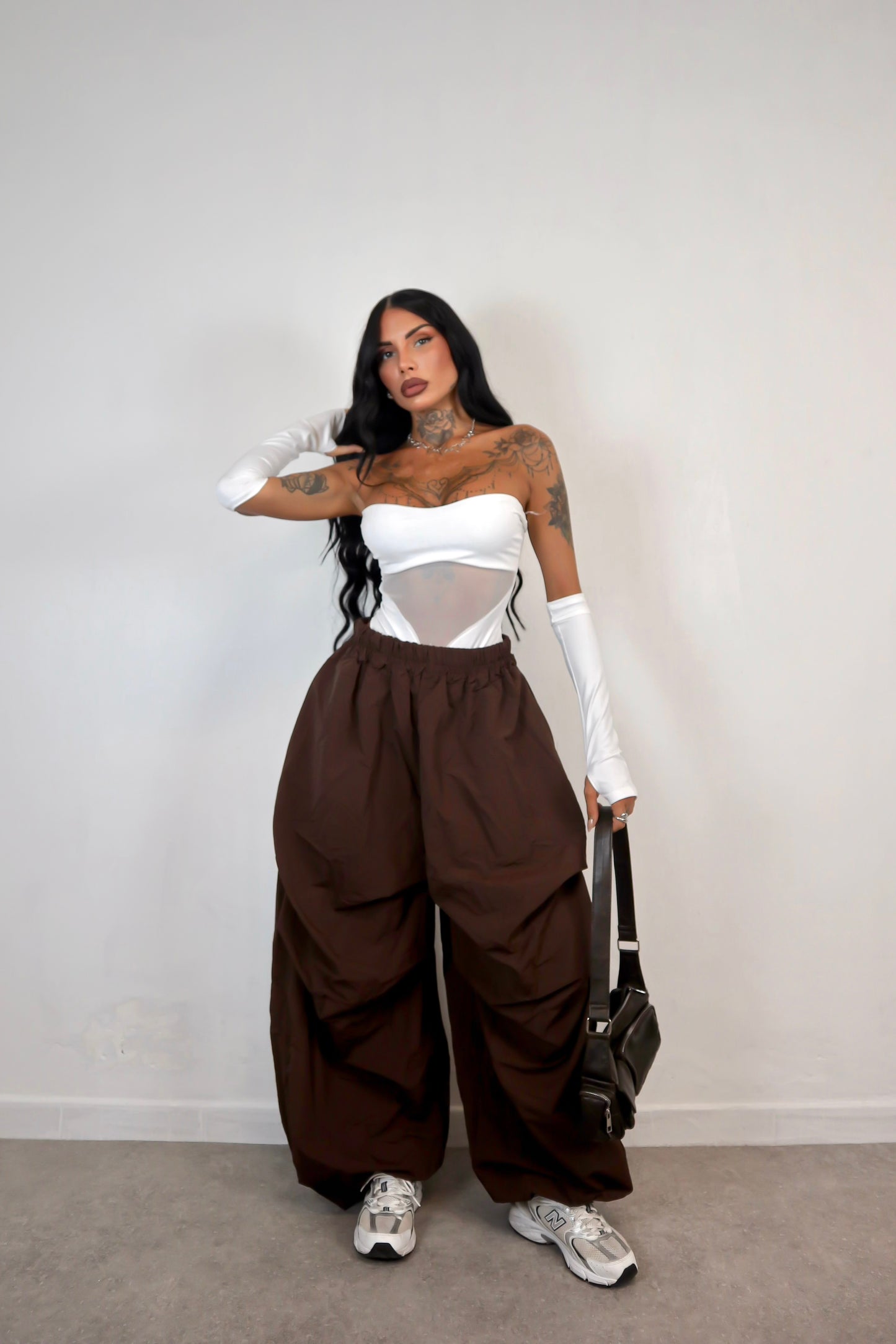 Pantalone Hip Hop - Marrone