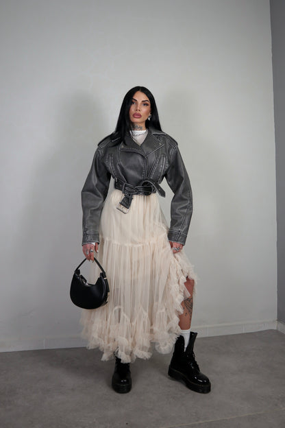 Gonna Tulle Eloise - Beige