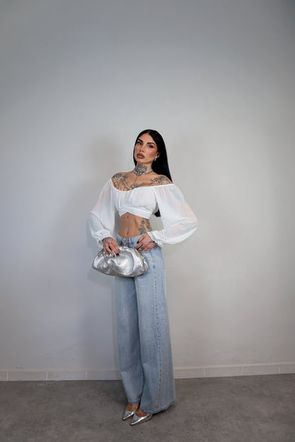 Crop Top Wonder - Bianco