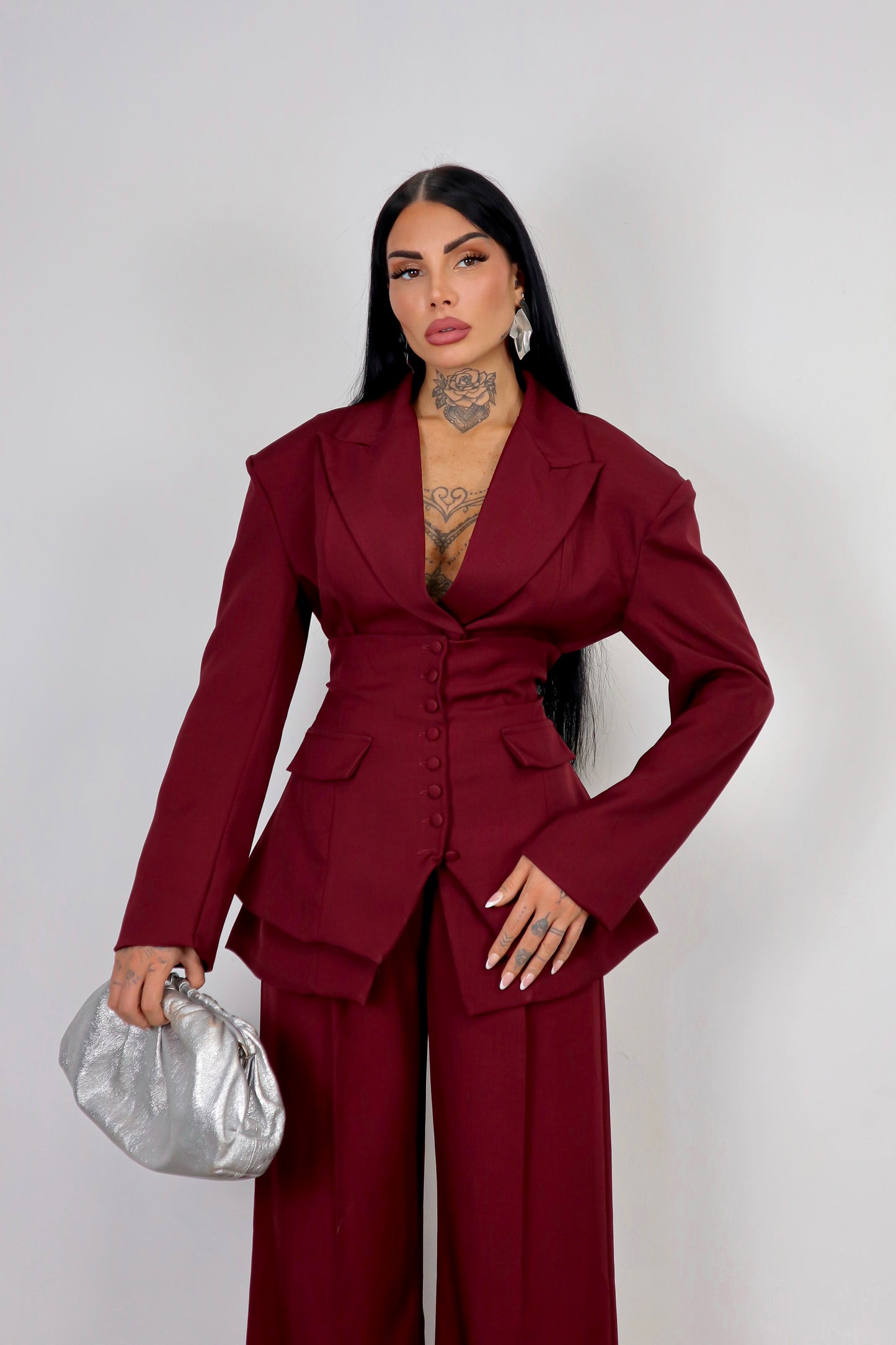 Tailleur Corsetto - Bordeaux