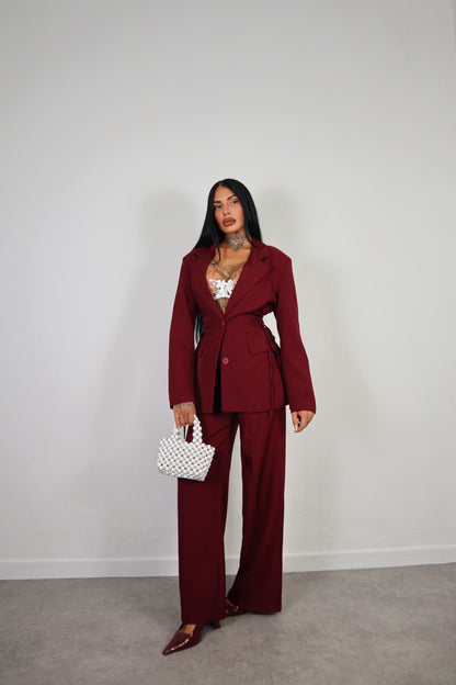 Tailleur Nadia - Bordeaux