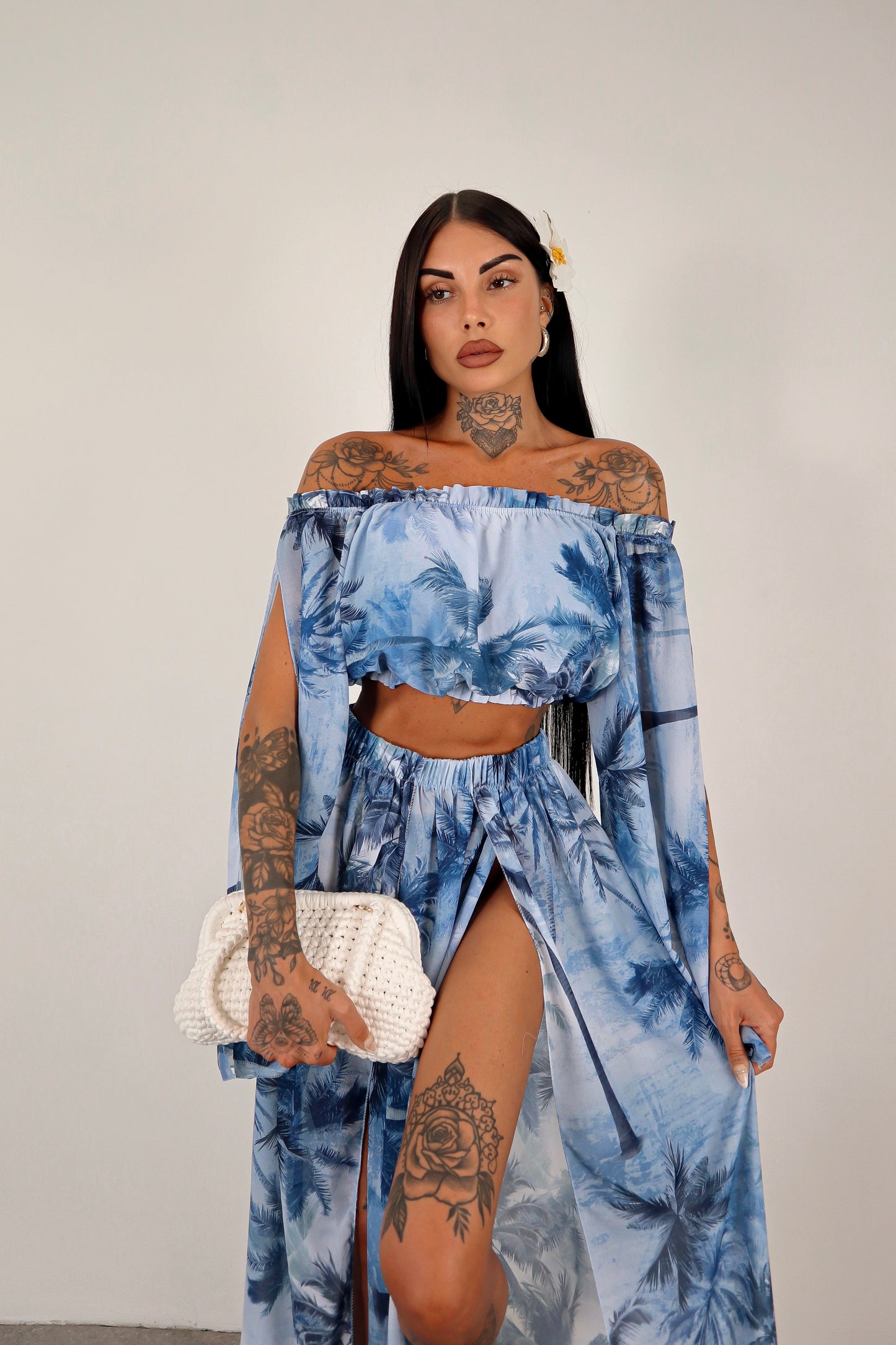 Completo copricostume Gotha -  Azzurro