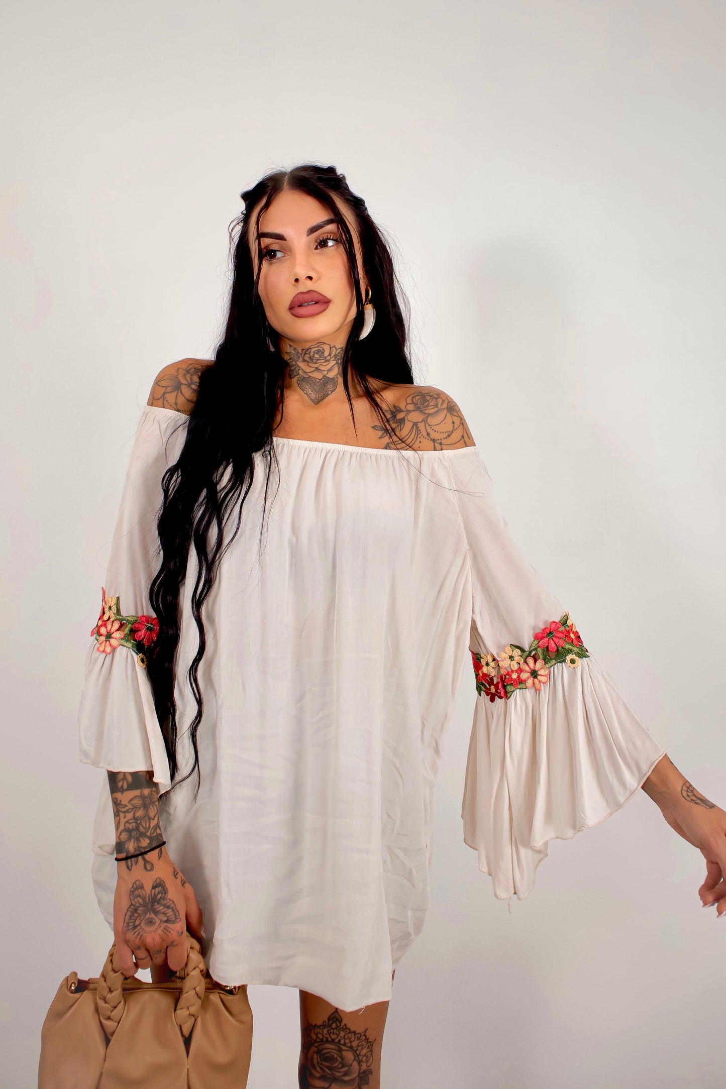 Blusa Violetta - Beige