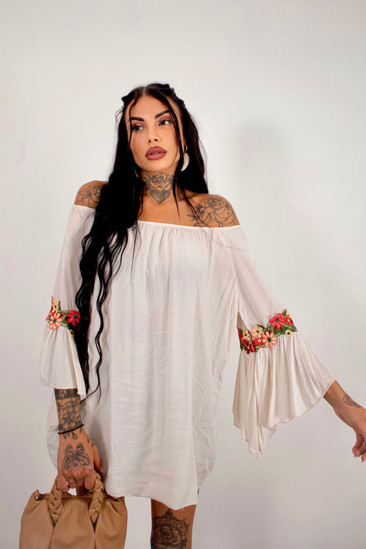 Blusa Violetta - Beige