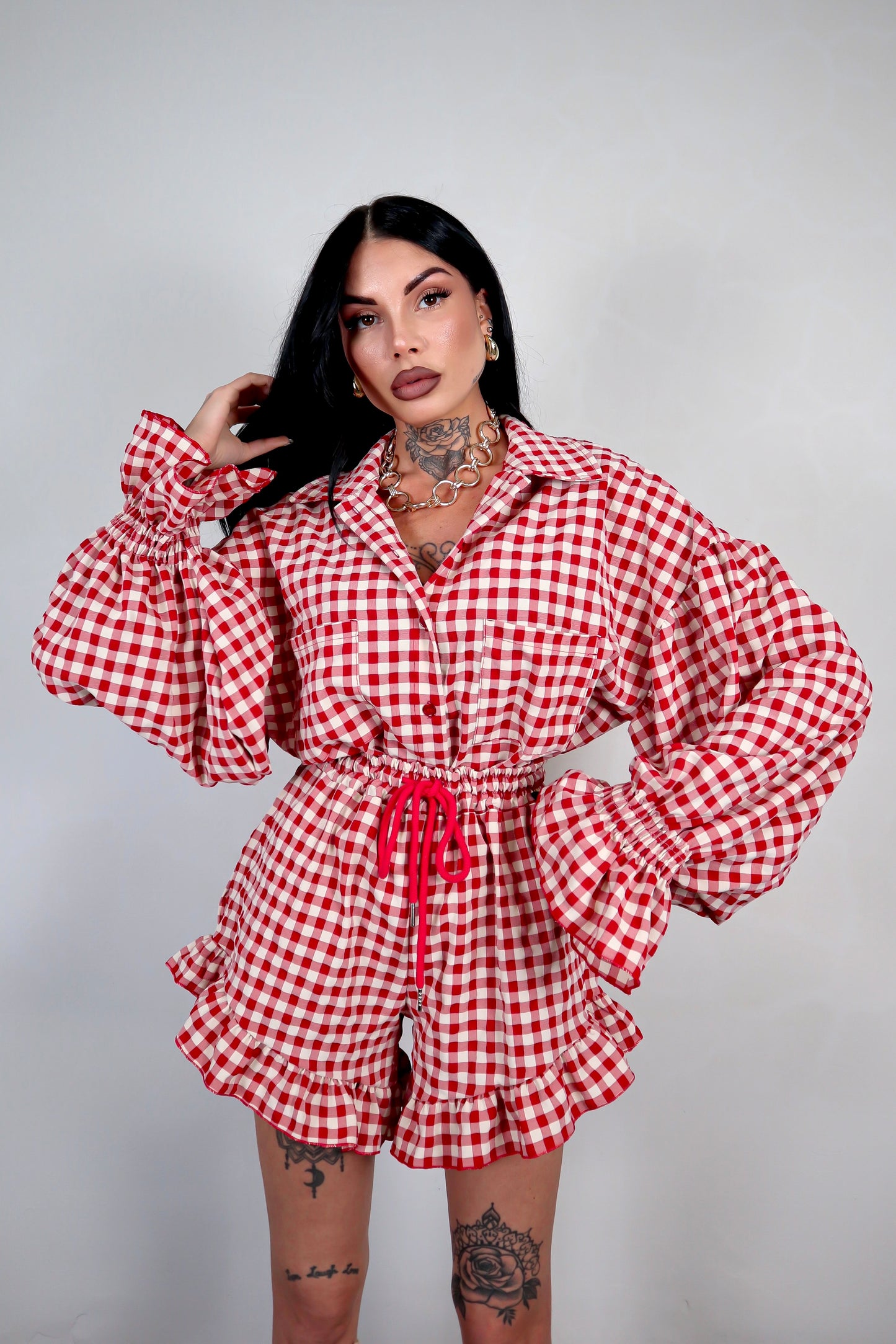 Completo Clarissa - Rosso