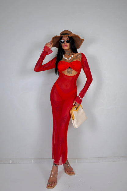 Set Bikini Malaga - Rosso