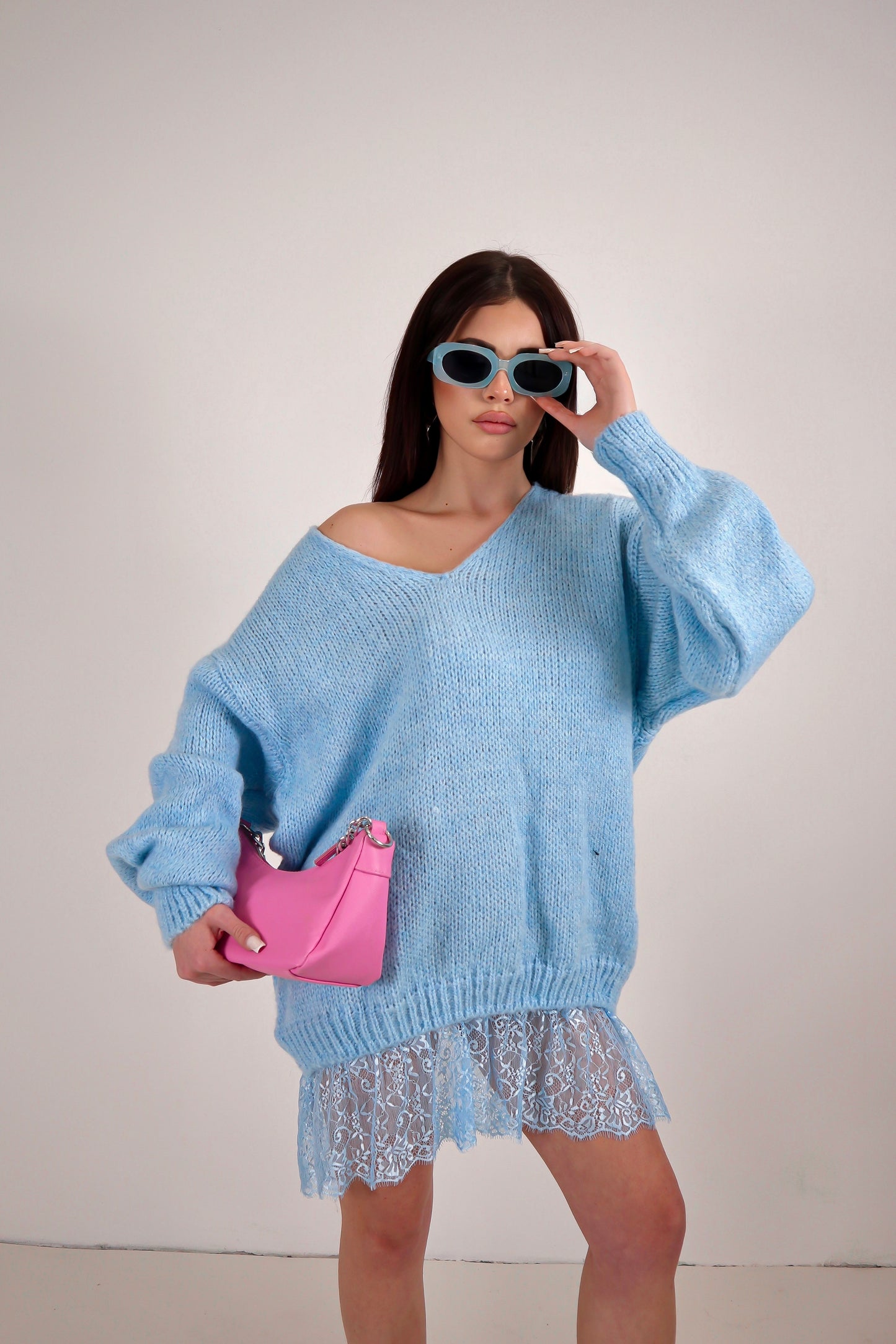 Maglione Polly - Azzurro