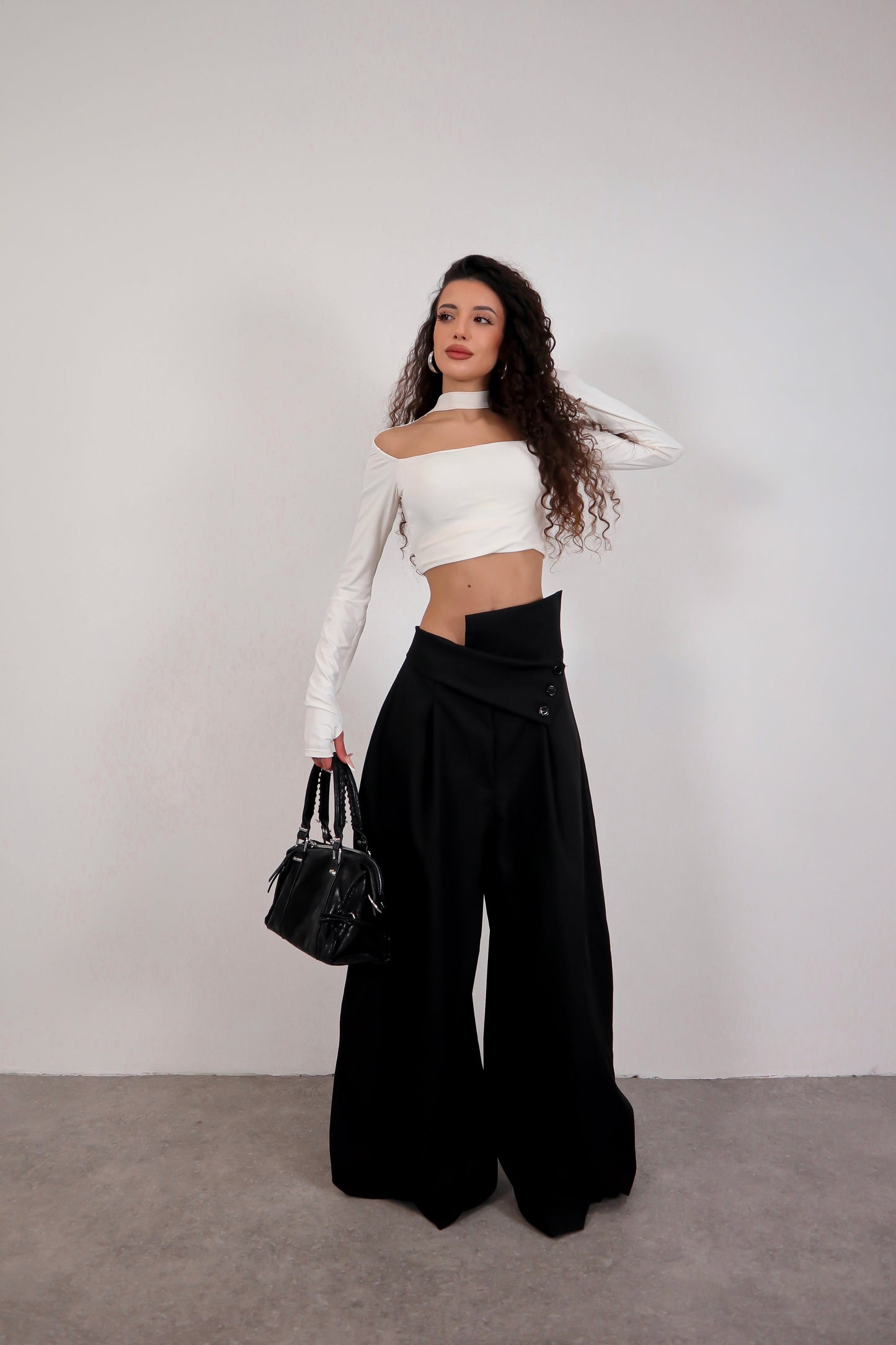 Pantalone Ermes - Nero