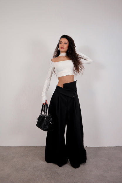 Pantalone Ermes - Nero