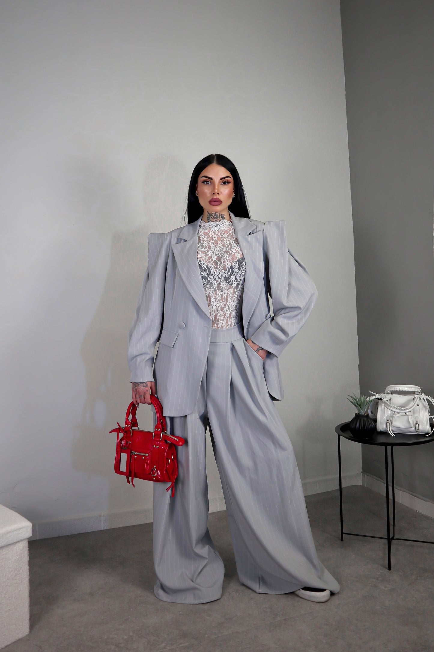 Tailleur Biggest - Grigio chiaro