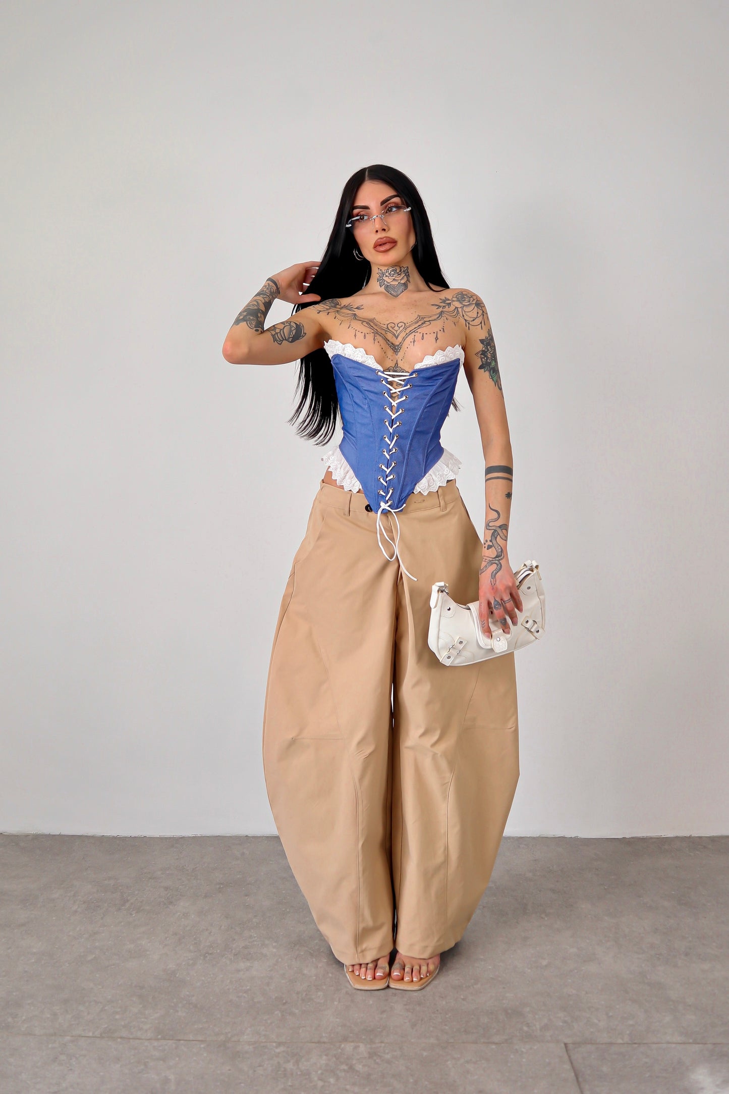 Corpetto denim Lucilla