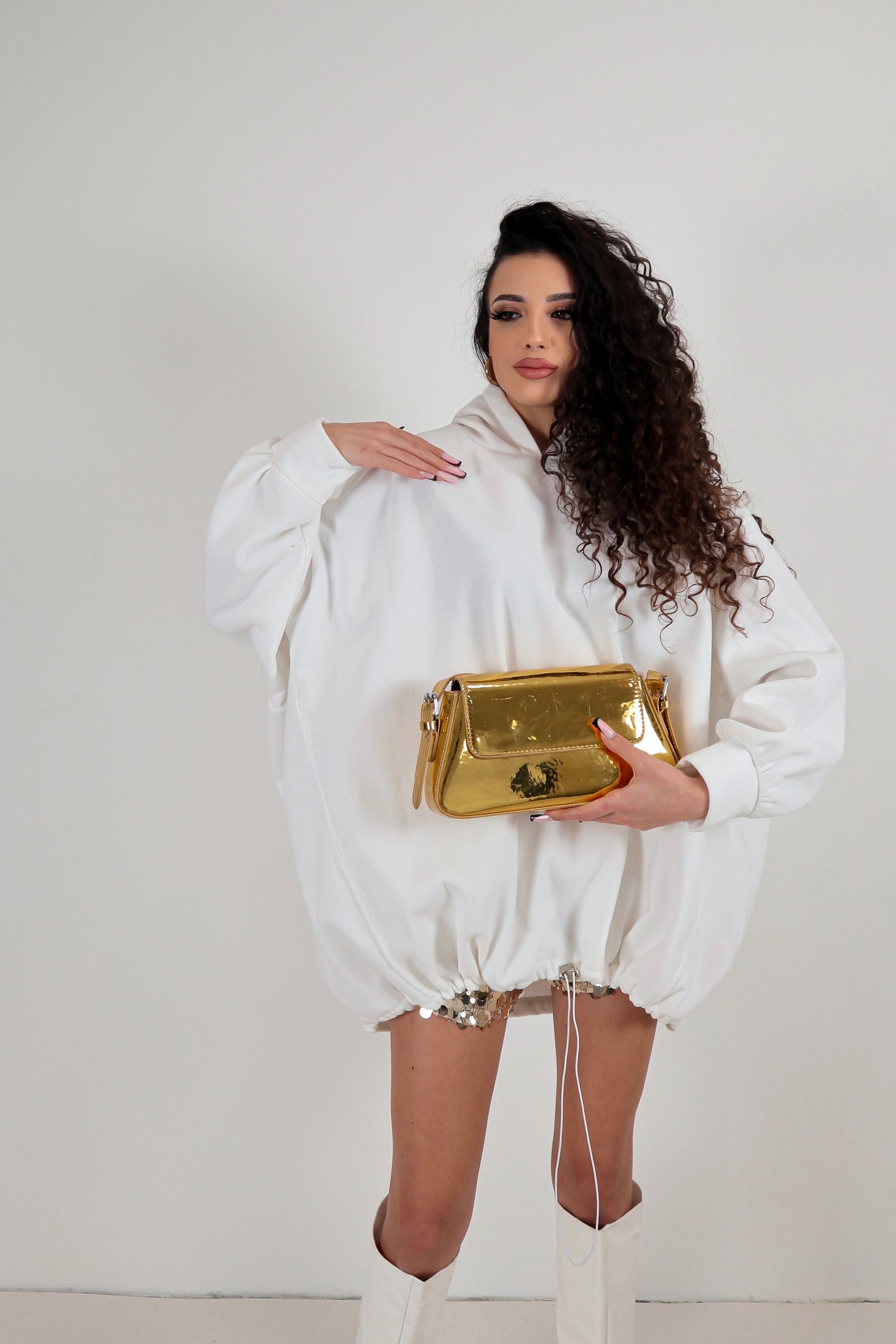 Felpa Extra Over - Bianco