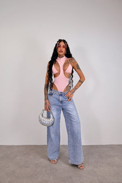 Body cut Triangle - Rosa