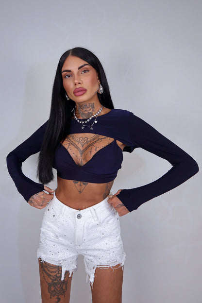 Top Slay - Blu navy