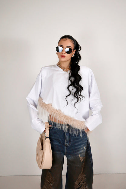 Maglia Fuffy - Bianco