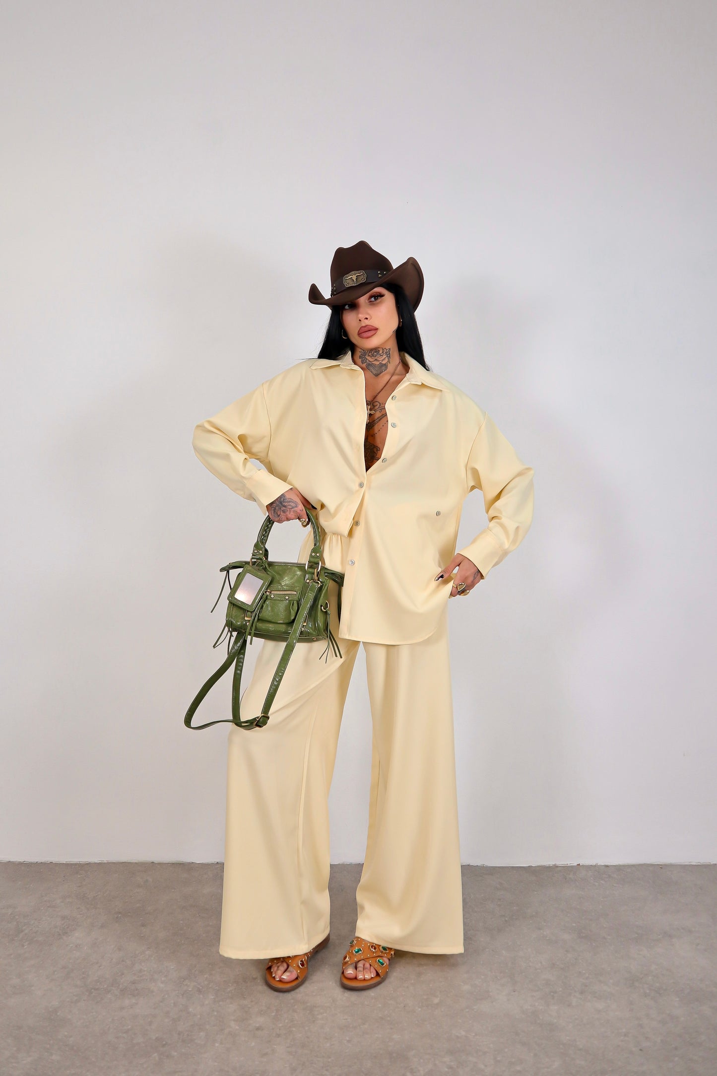 Completo Dorotea - Giallo pastello