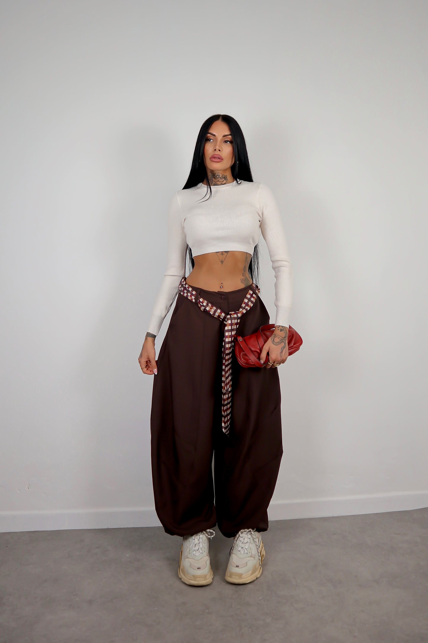 Pantalone Magghy - Marrone