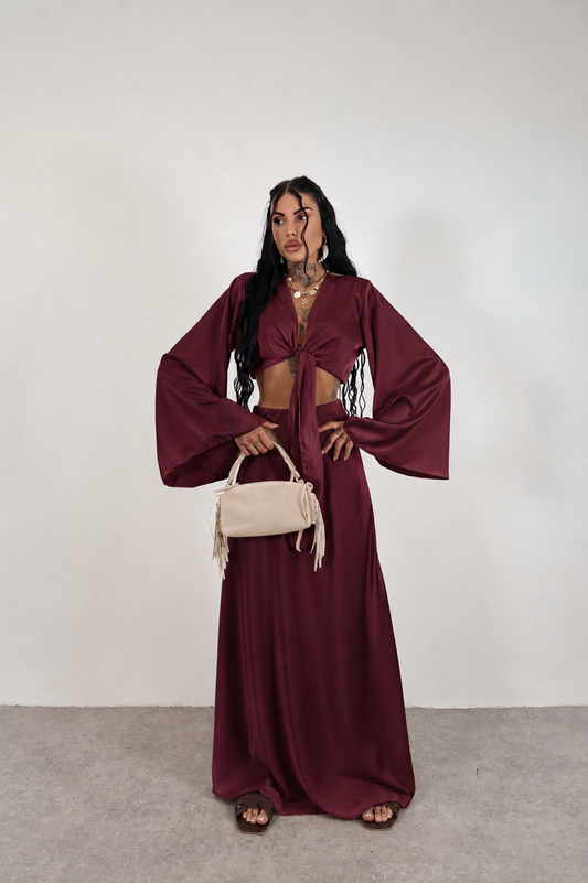 Completo Nadeen - Burgundy