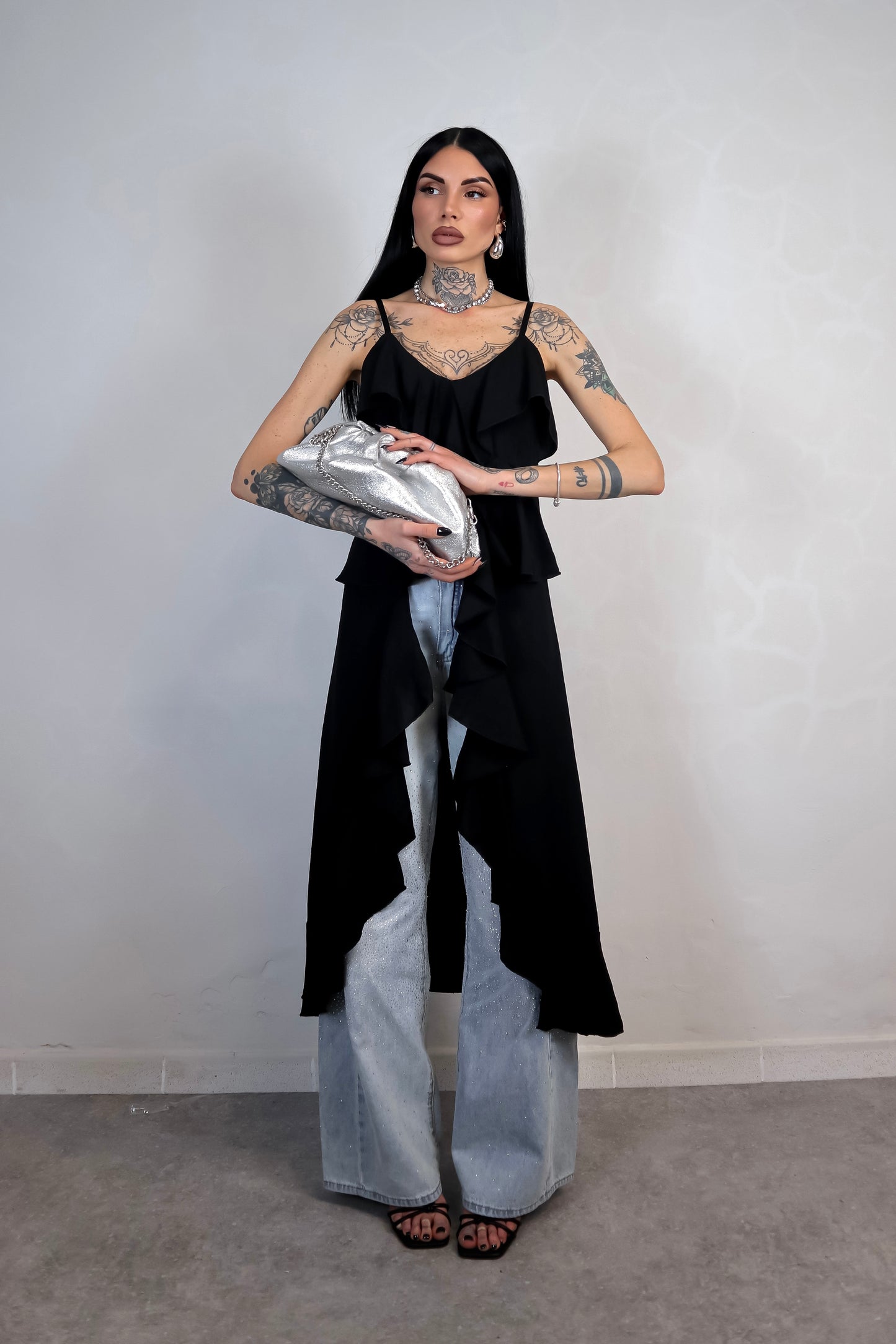 Top Amelia - Nero