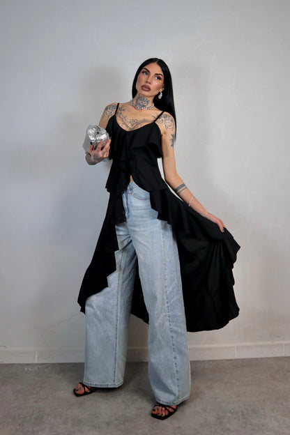 Top Amelia - Nero