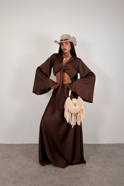 Completo Nadeen - Marrone
