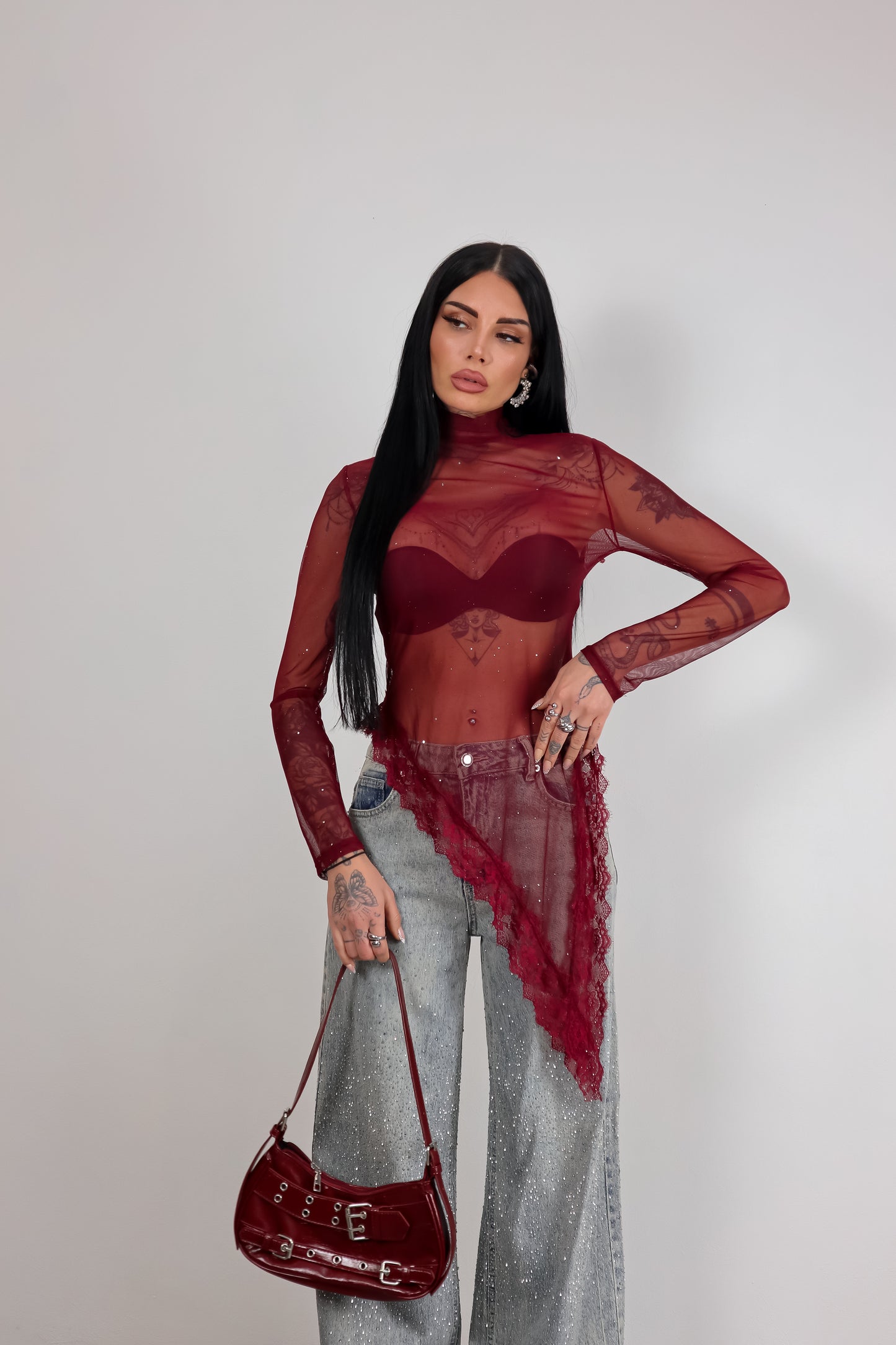 Maglia Alma - Bordeaux