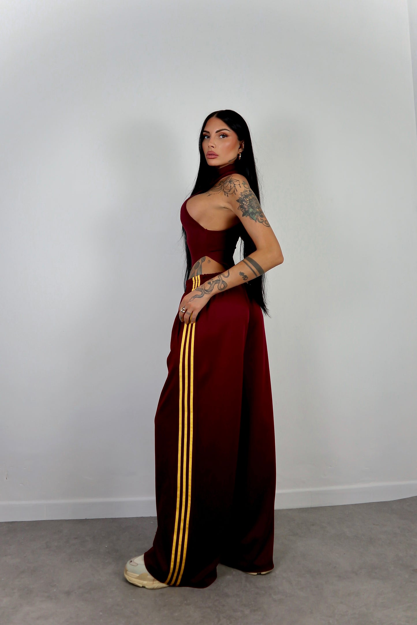 Pantalone Adi - Bordeaux