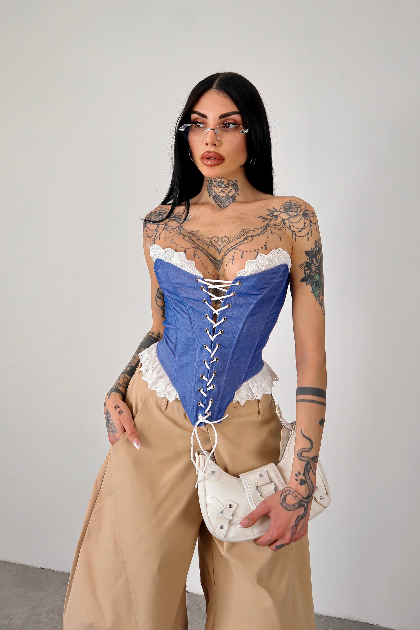 Corpetto denim Lucilla