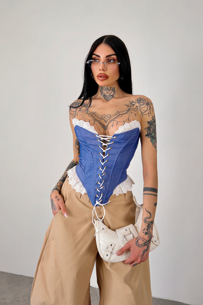Corpetto denim Lucilla